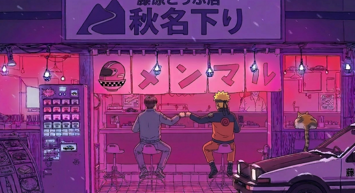 Vaporwave Ramen Shop